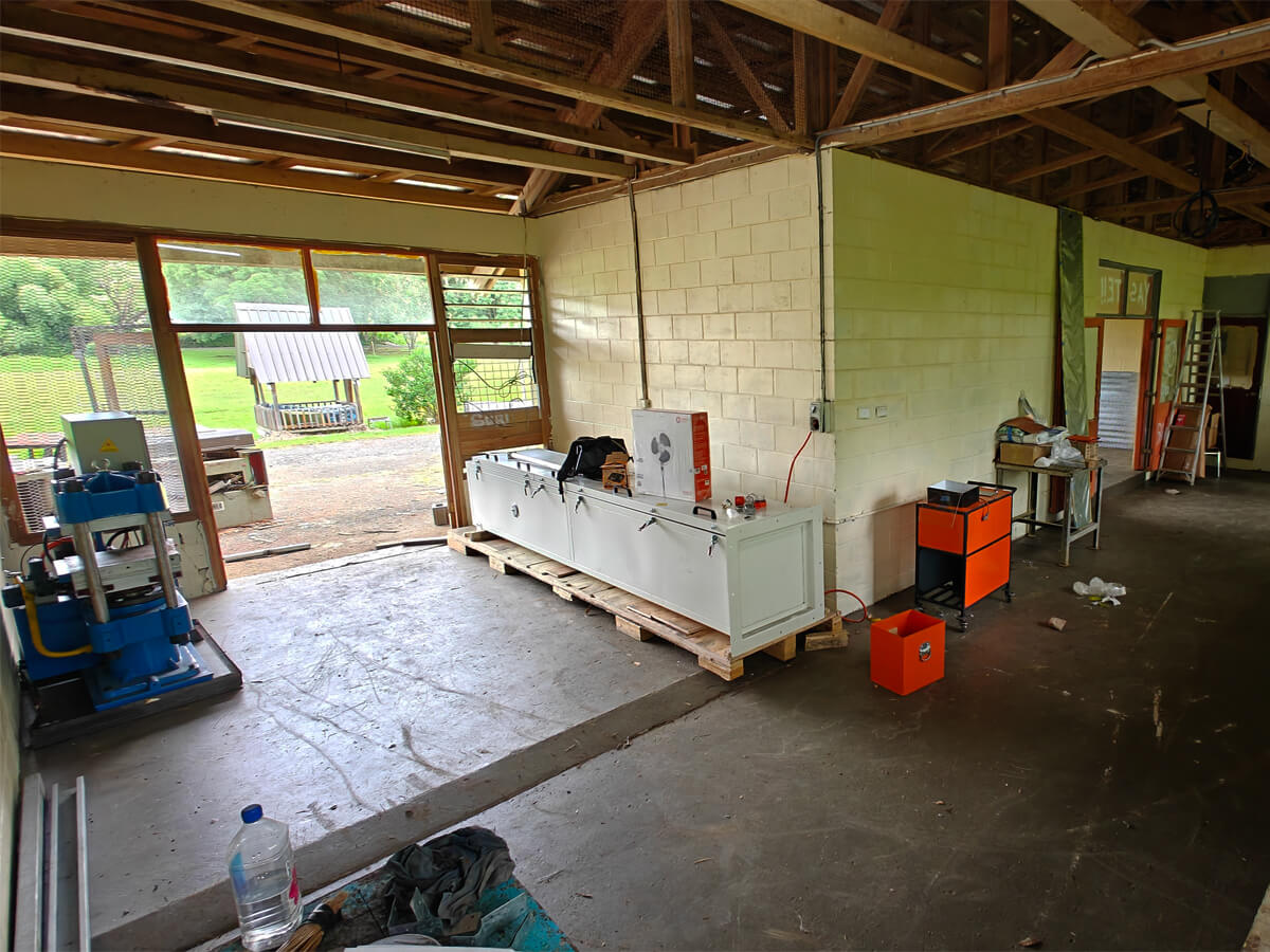 The LPM pilot facility at CATD, outside Suva
